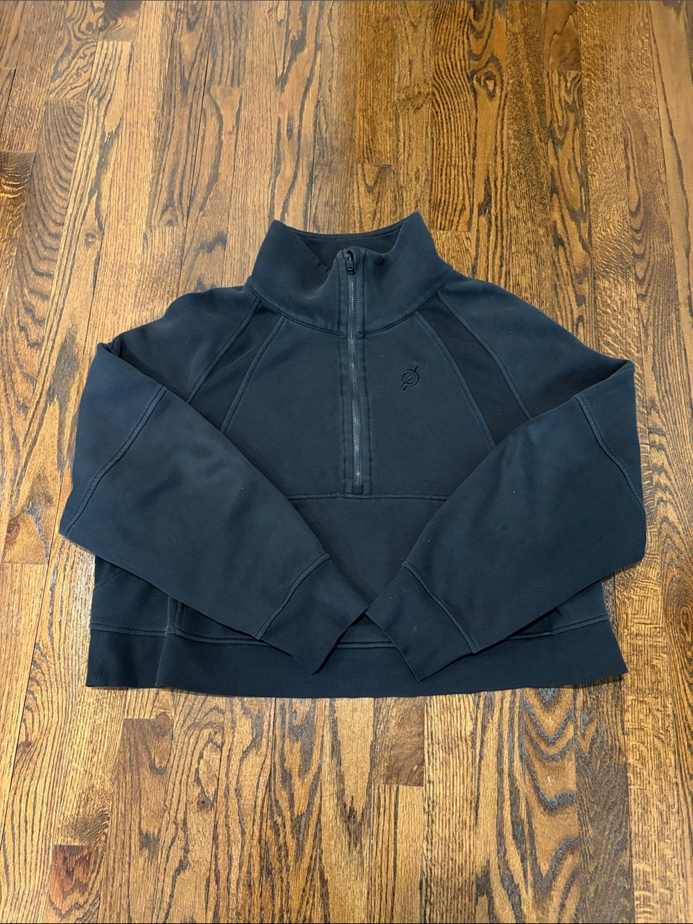 Lululemon X Peloton Black Half-Zip Pullover Sweatshirt